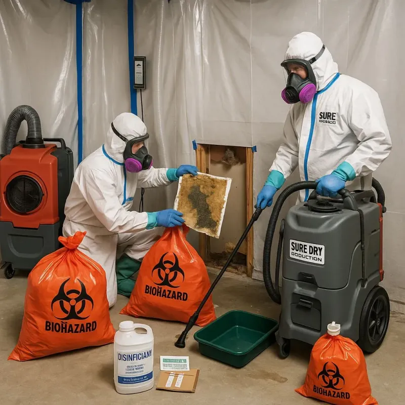 Contaminated Water Handling Protocols process in Coldstream, KY