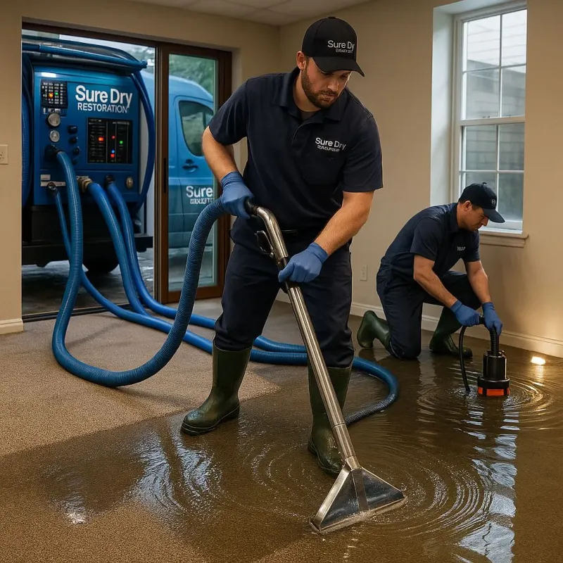 Water Extraction and Removal process in Coldstream, KY